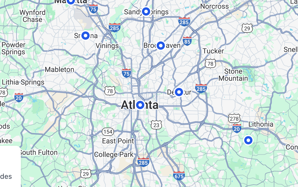 Atlanta Metro Area Guide