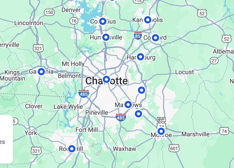 Charlotte Metro Area Guide
