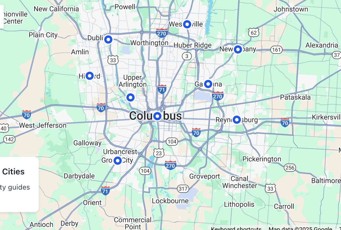 Columbus Metro Area Guide
