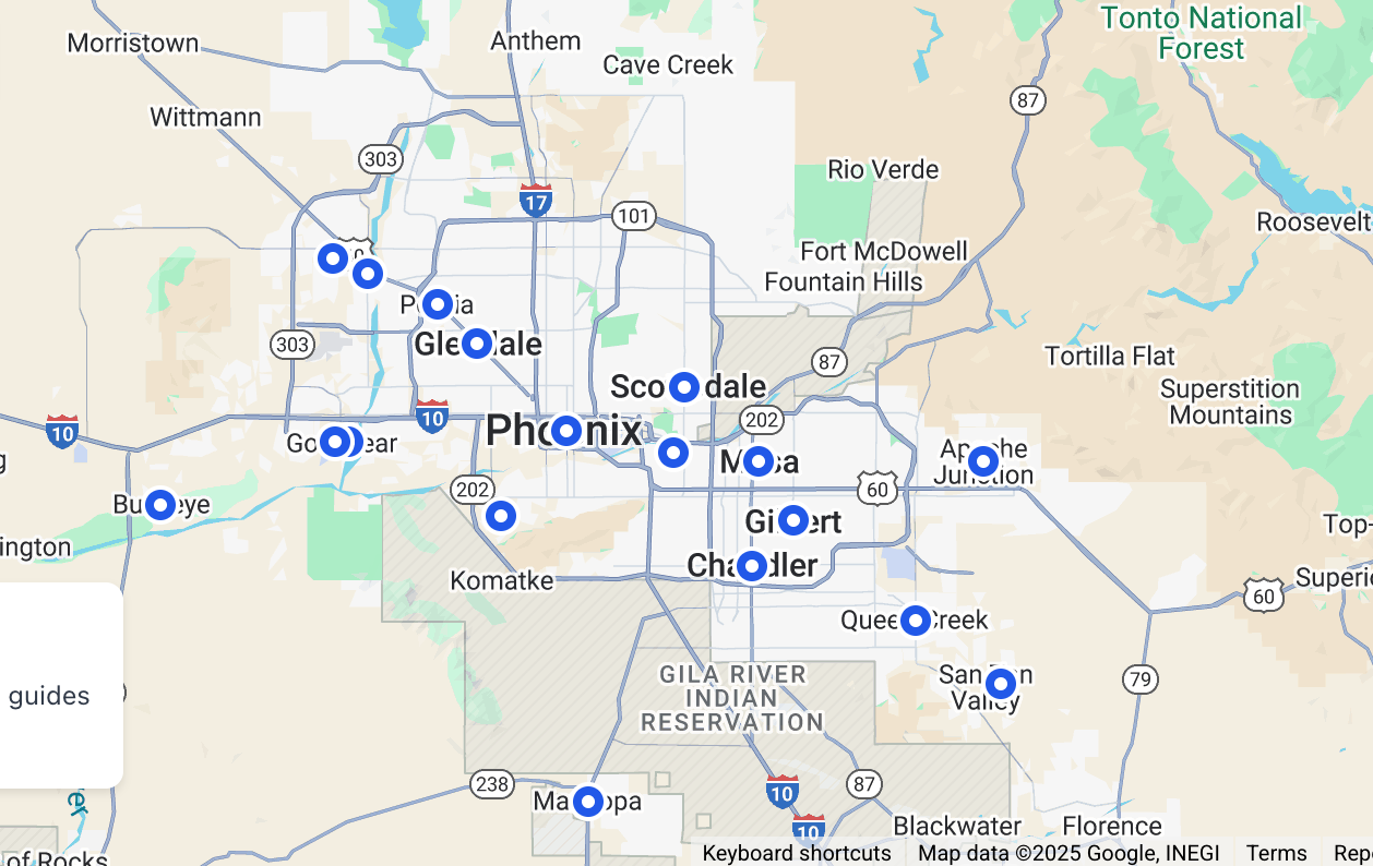 Phoenix Metro Area Guide
