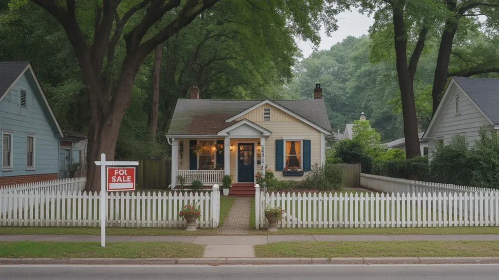 Charming bungalow home for sale in a quiet Roswell neighborhood